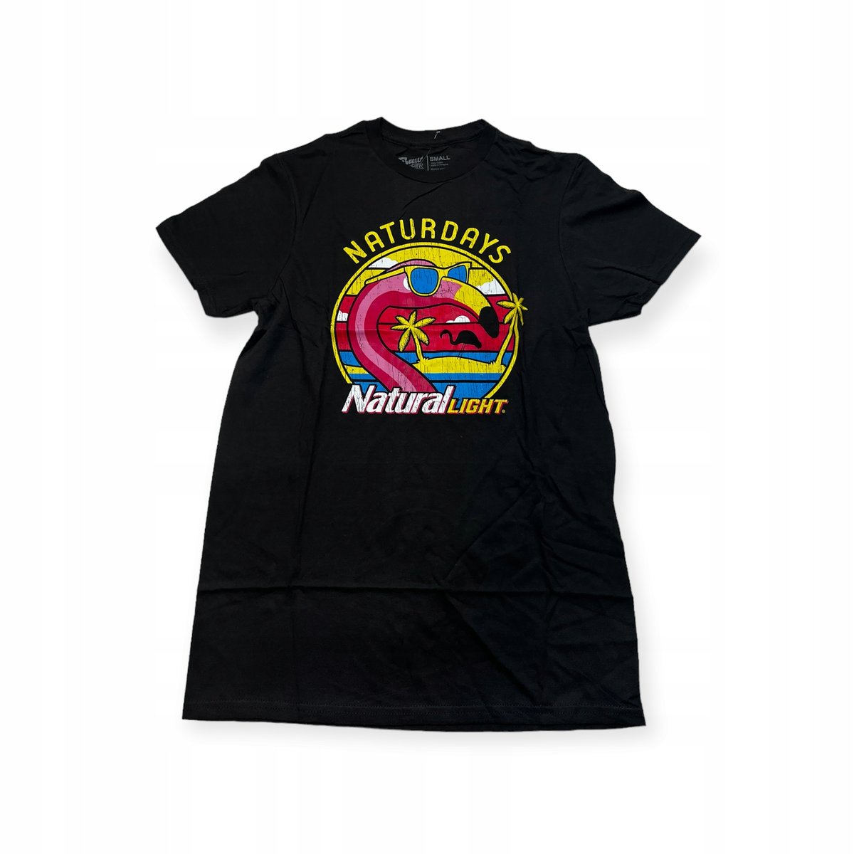 Koszulka T-shirt męski okrągły dekolt SPENCER'S nadruk S