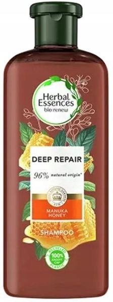 Herbal Essences, Manuka Honey Szampon Regenerujący, Miód Manuka, 400ml