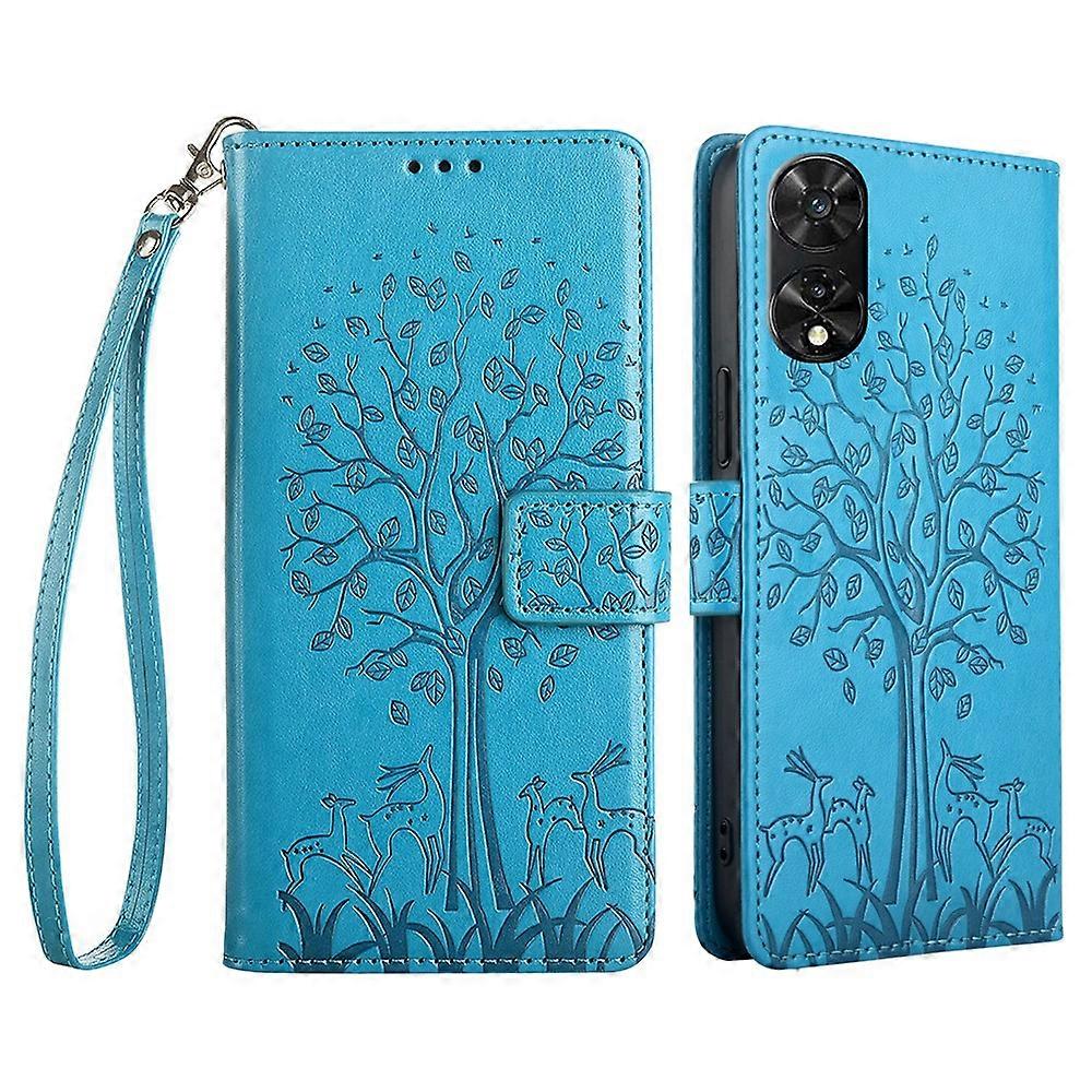 Do TCL 505 Case Portfel Stojak Skórzany kwiatowy pokrowiec na telefon Hurtowy dostawca Wielobarwny Style E