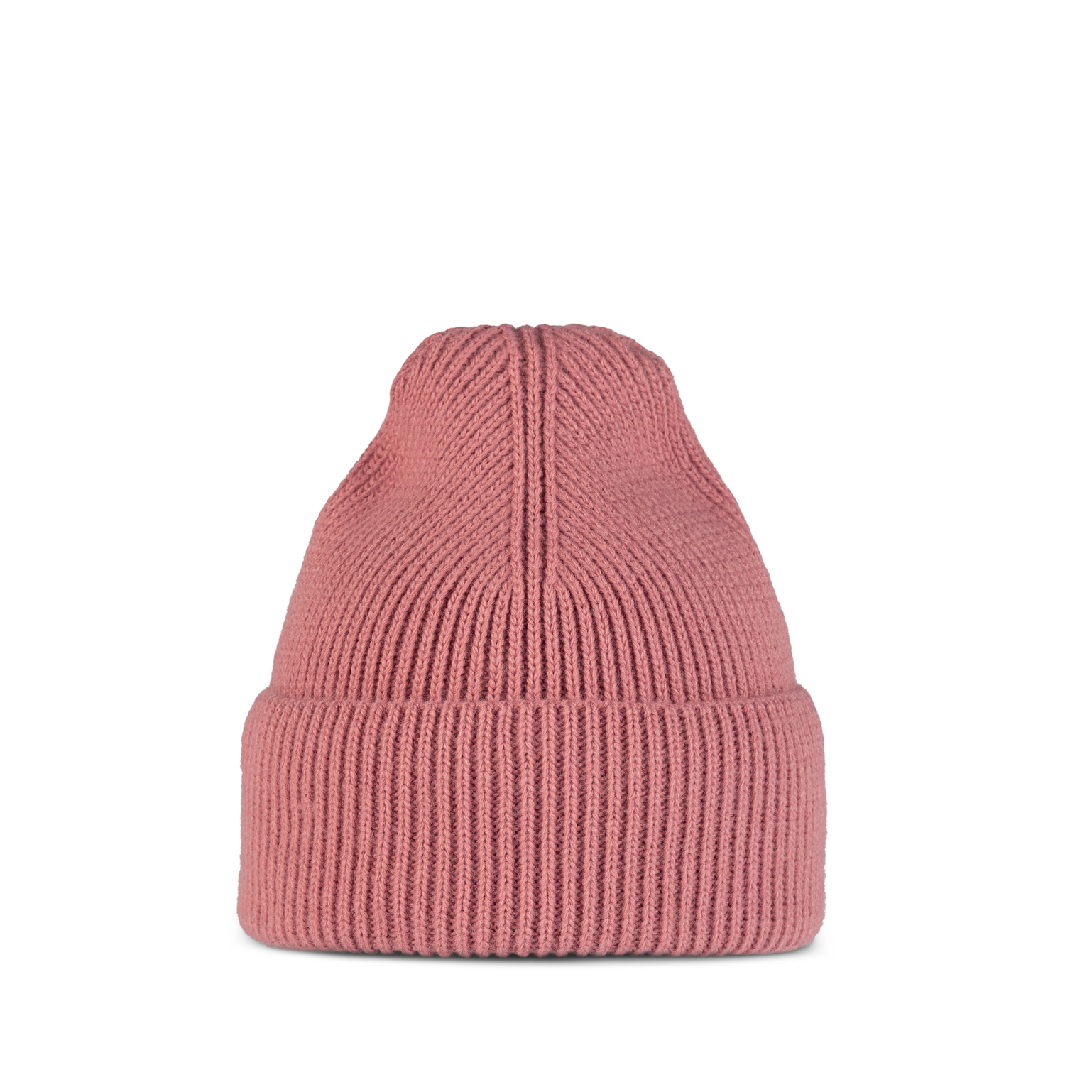 Czapka dziecięca z polarem Buff Knitted&Fleece Beanie Youth Midy crimson - ONE SIZE