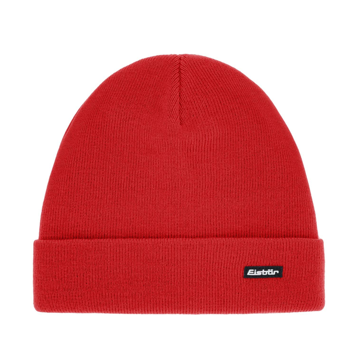 Czapka unisex Eisbar Skater MU mineral red - ONE SIZE