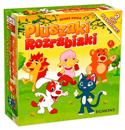 Egmont, gra planszowa Pluszaki rozrabiaki 2w1