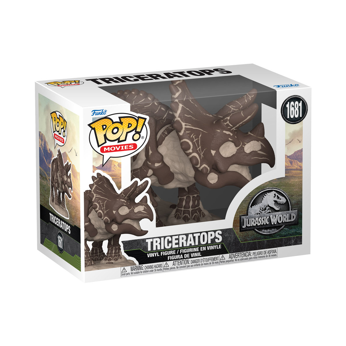 Funko POP!, figurka kolekcjonerska Triceratops Jurassic World