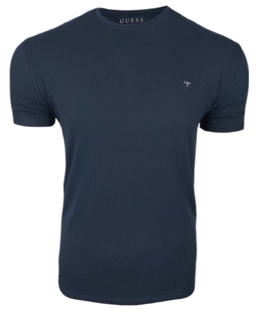 Koszulka granatowa T-shirt męski Guess r.M