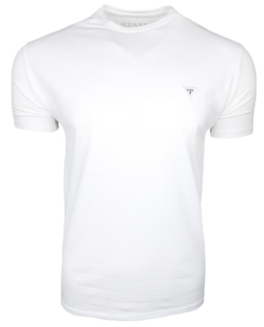 Koszulka biała T-shirt męski Guess r.L