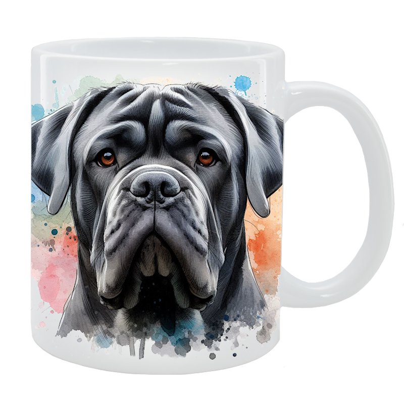 Kubek z psem Cane Corso Italiano- Kolekcja Natural