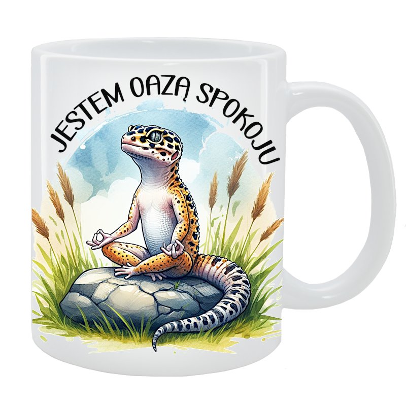 Kubek Gekon - Jestem oazą spokoju