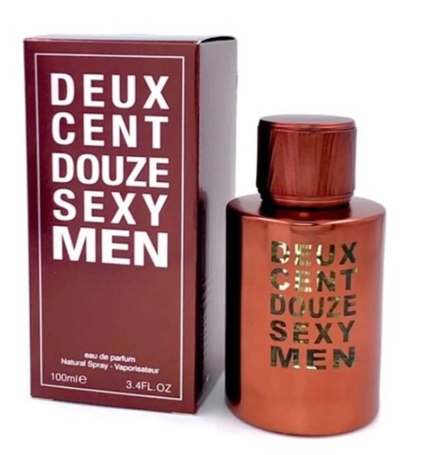 FRAGRANCE WORLD DEUX CENT DOUZE SEXY MEN 100ML WODA PERFUMOWANA DLA MĘŻCZYZN