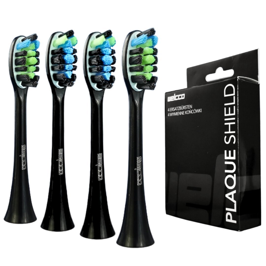 Końcówki do szczoteczki sonicznej Smilesonic GO EX UP Czarne