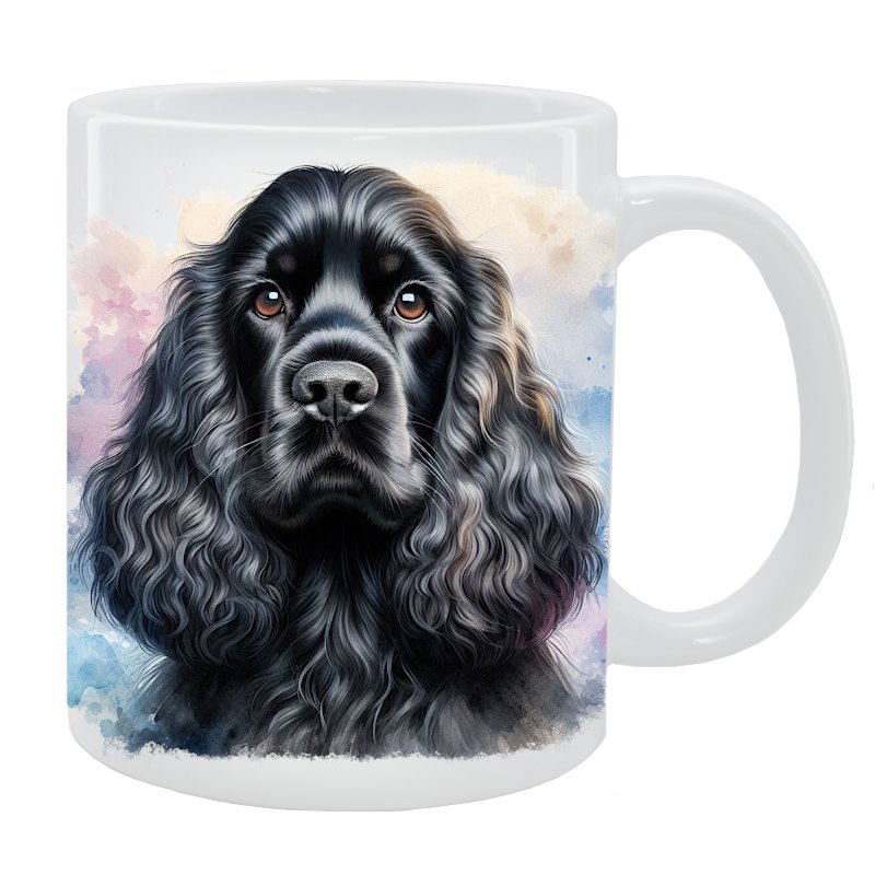 Kubek z psem American Cocker Spaniel - Kolekcja Natural