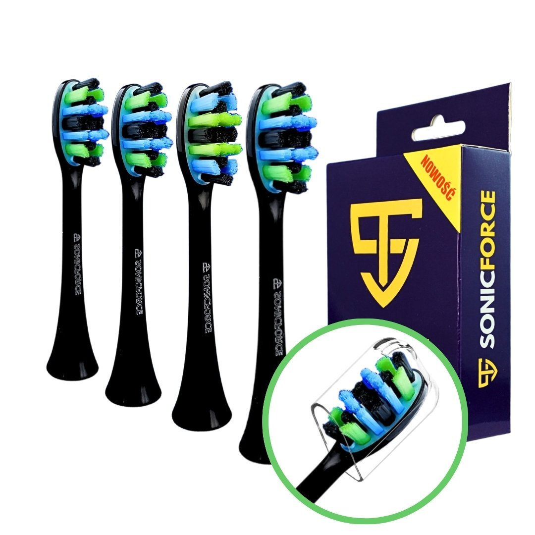 Końcówki do szczoteczki Teesa TSA8015 czarne Zamiennik