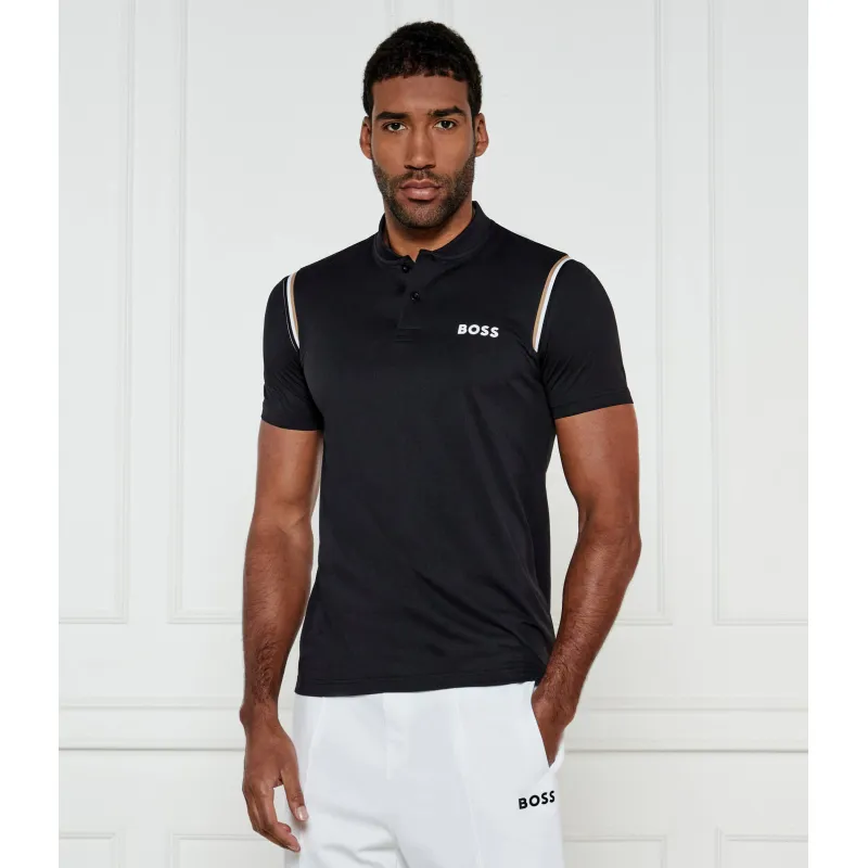 BOSS GREEN Polo BOSS x Matteo Berrettini Pariq MB 8 Slim Fit stretch