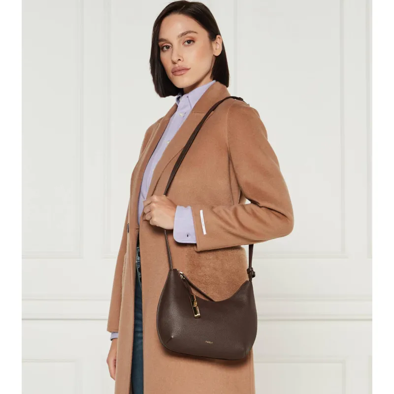 Furla Skórzane hobo FURLA GOCCIA