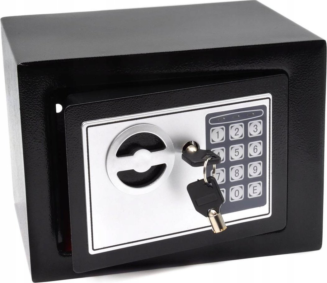 Geko Sejf na szyfr i zamek elektroniczny 21x17x17cm 1