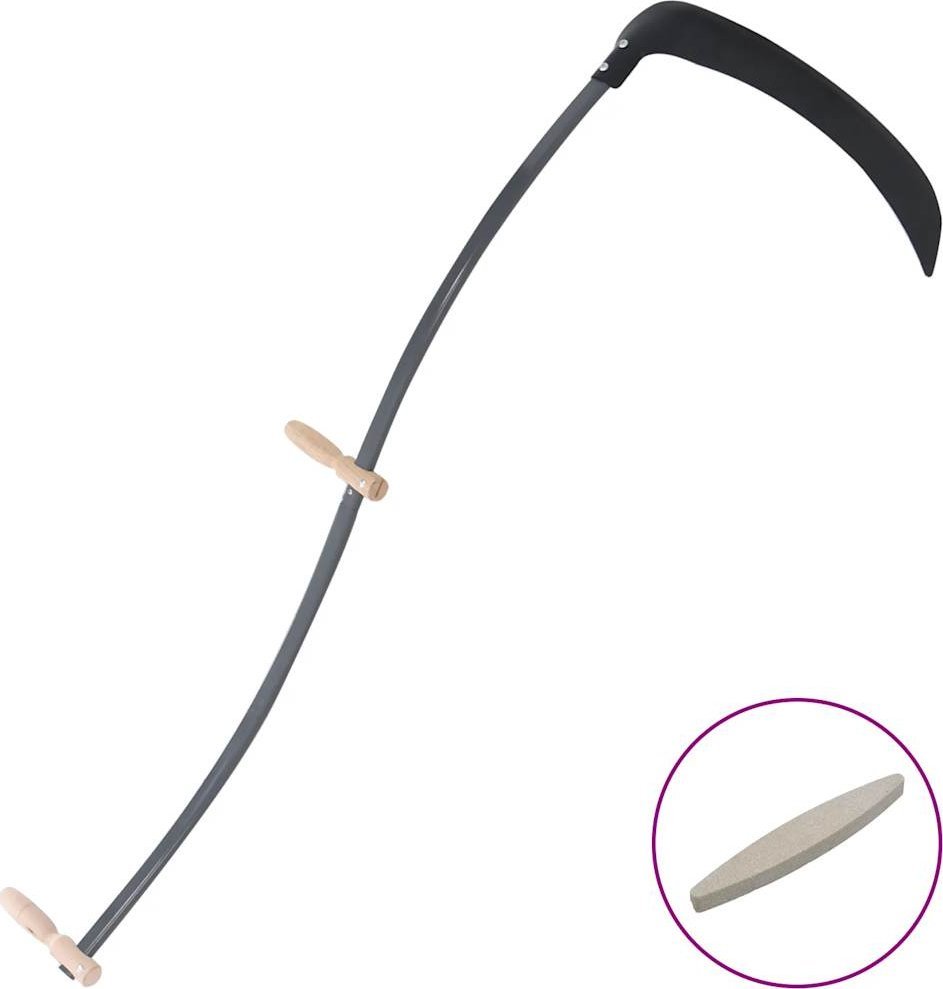 vidaXL vidaXL Kosa z kamieniem szlifierskim 145 cm