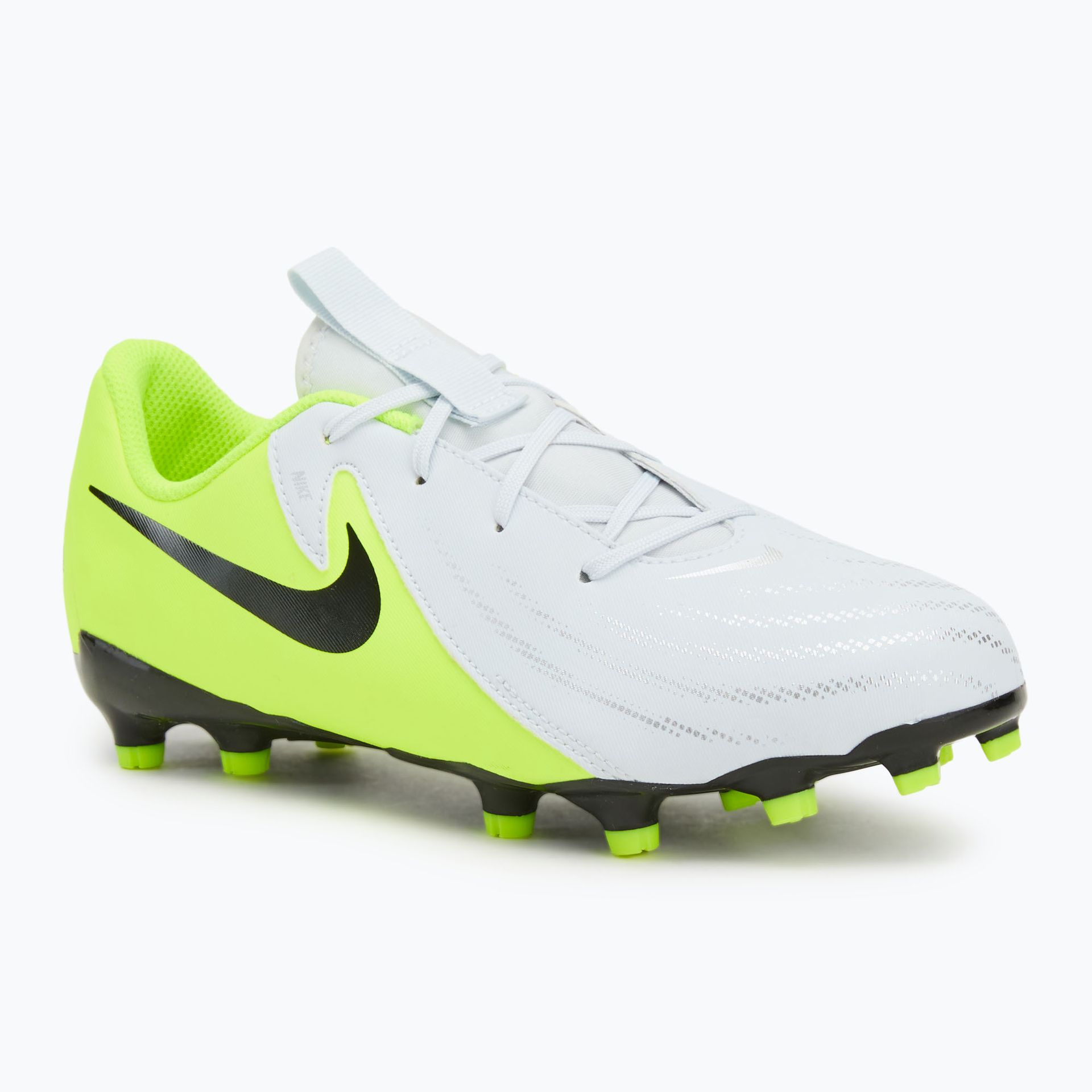Buty piłkarskie dziecięce Nike Phantom GX 2 Academy FG/MG metallic silver/volt/black WYSYŁKA W 24H 30 DNI NA ZWROT