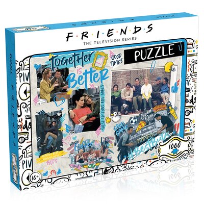 Winning Moves, Friends, Puzzle exclusive, 1000 elem.