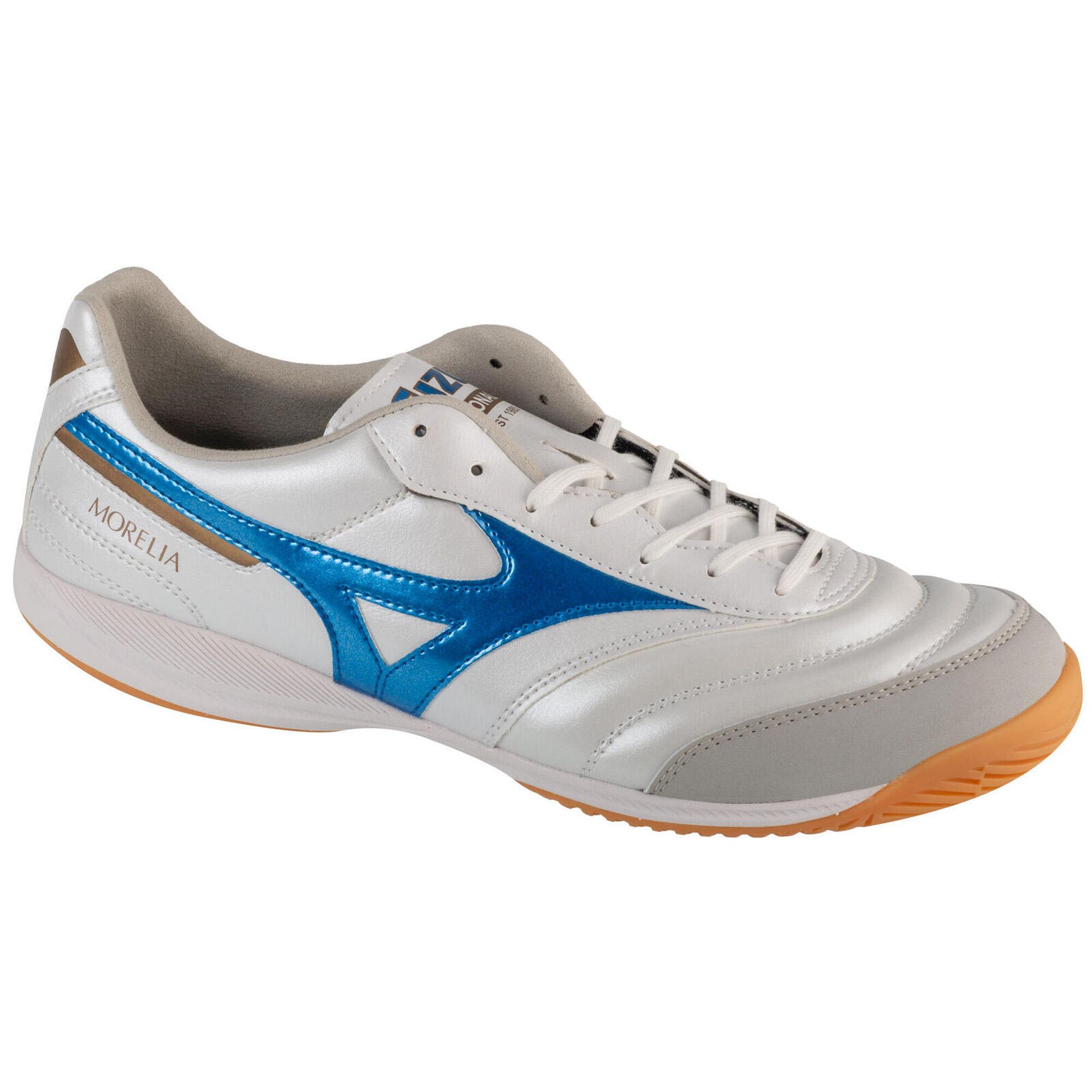 Mizuno Morelia Sala Pro IN Q1GA241325, Męskie, buty halowe - halówki, Biały