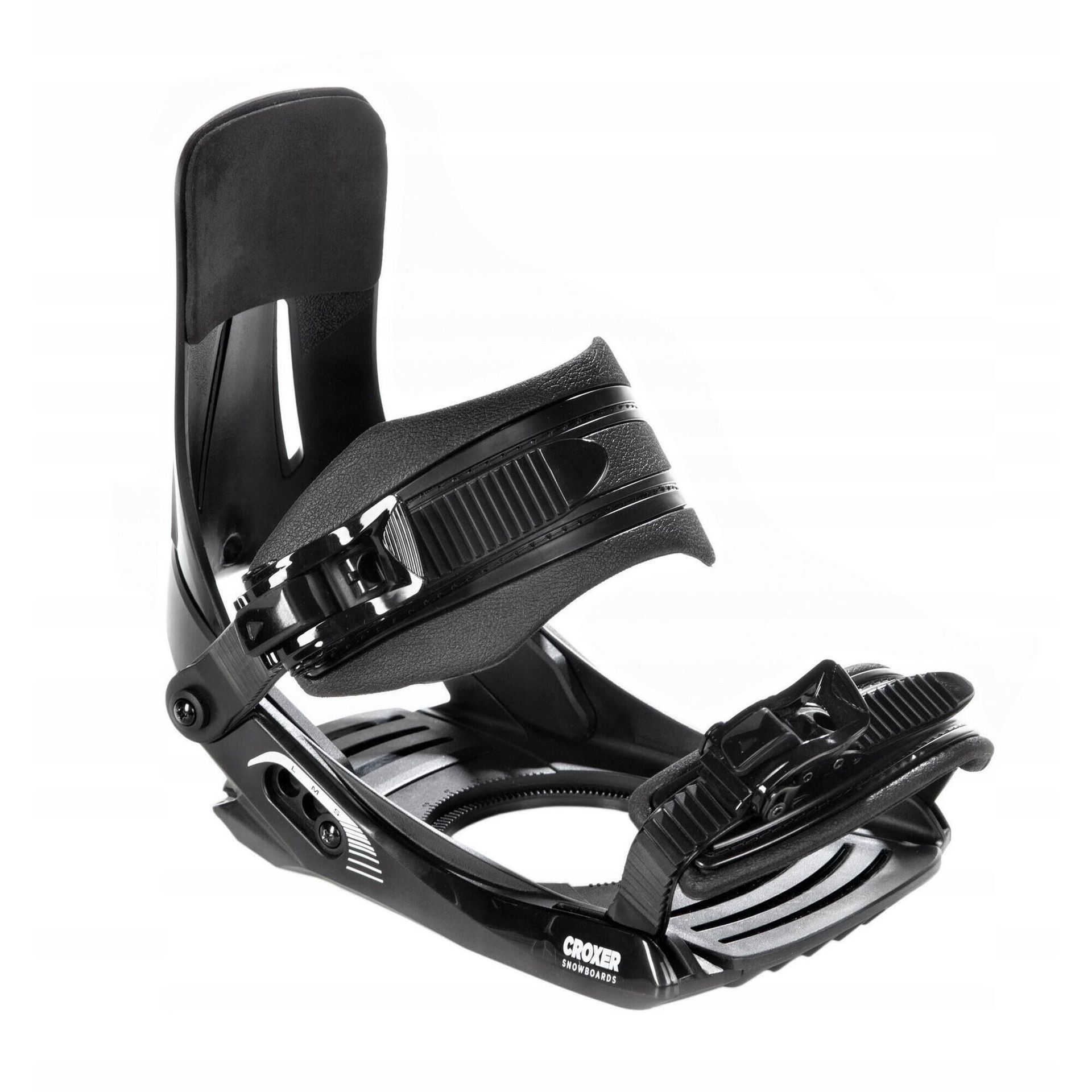 Wiązania snowboardowe Croxer MP180 Black S/m/l