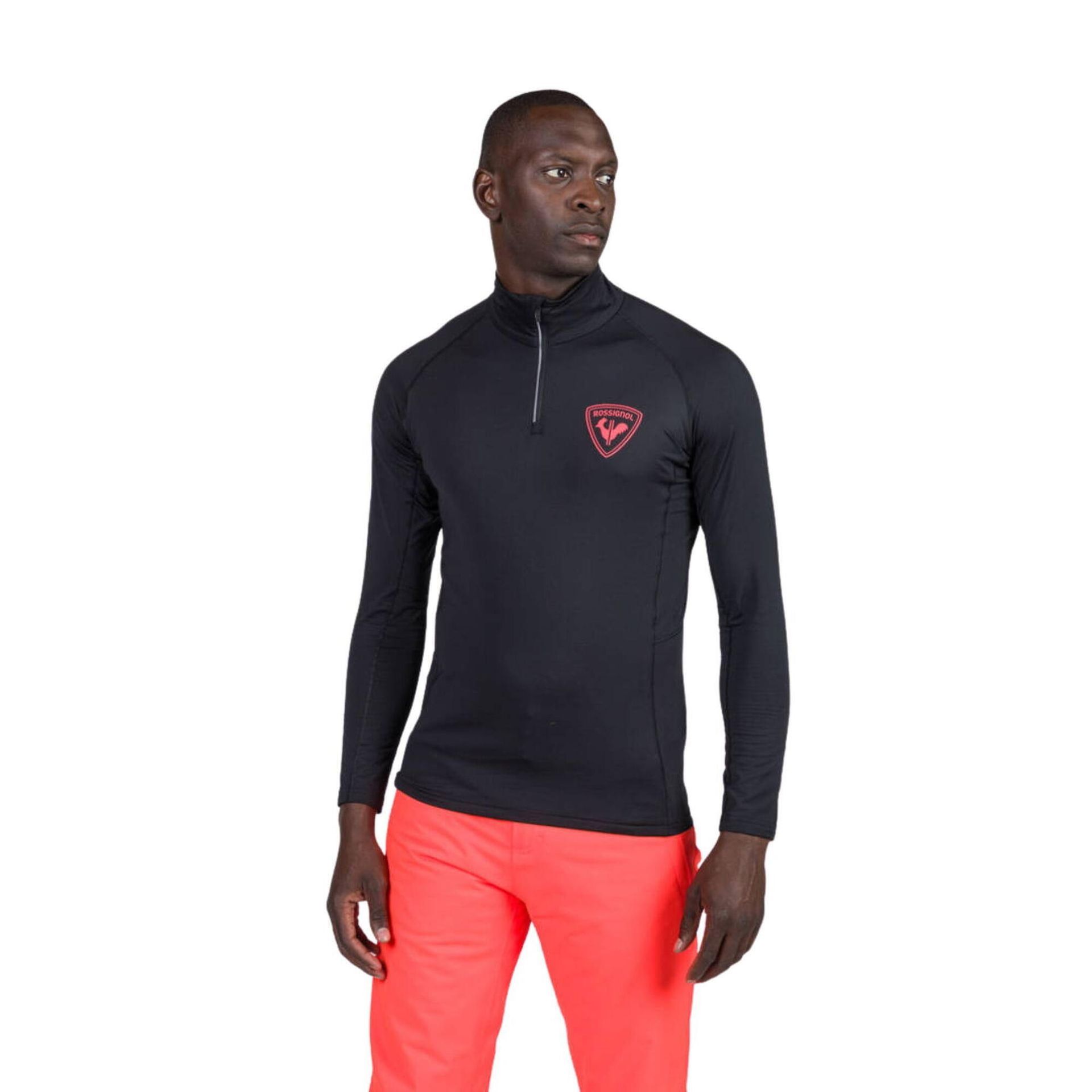 Koszulka Termoaktywna Rossignol New Hero Classique Hz - Black - M