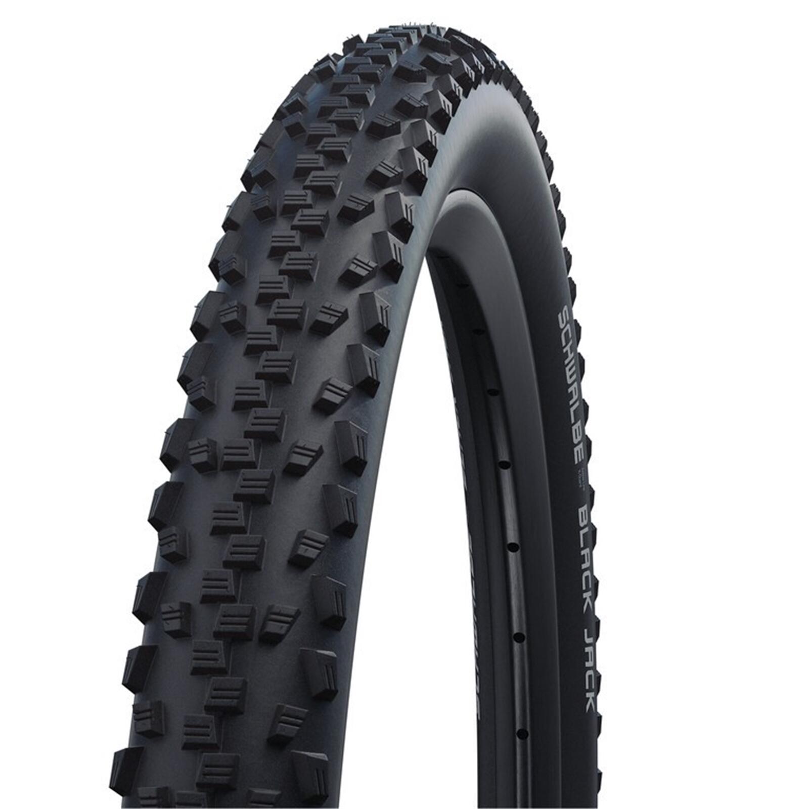 Schwalbe Black Jack Active Clincher Tyre K-Guard Black 'n' Roll 12x1.90