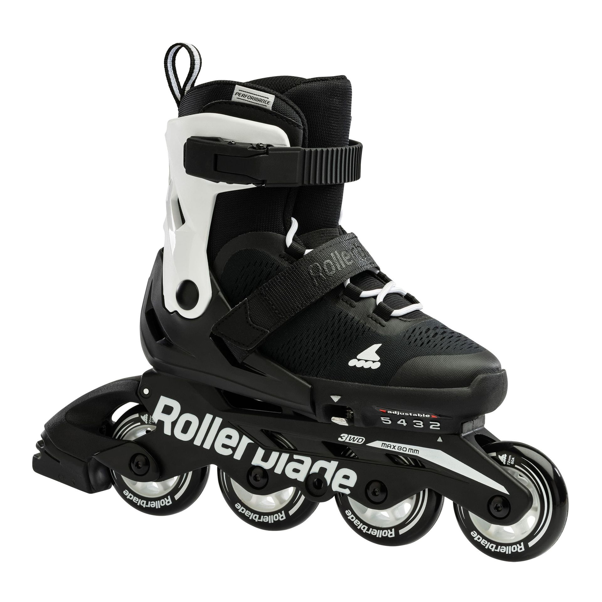 Rolki dziecięce Rollerblade Microblade black/white