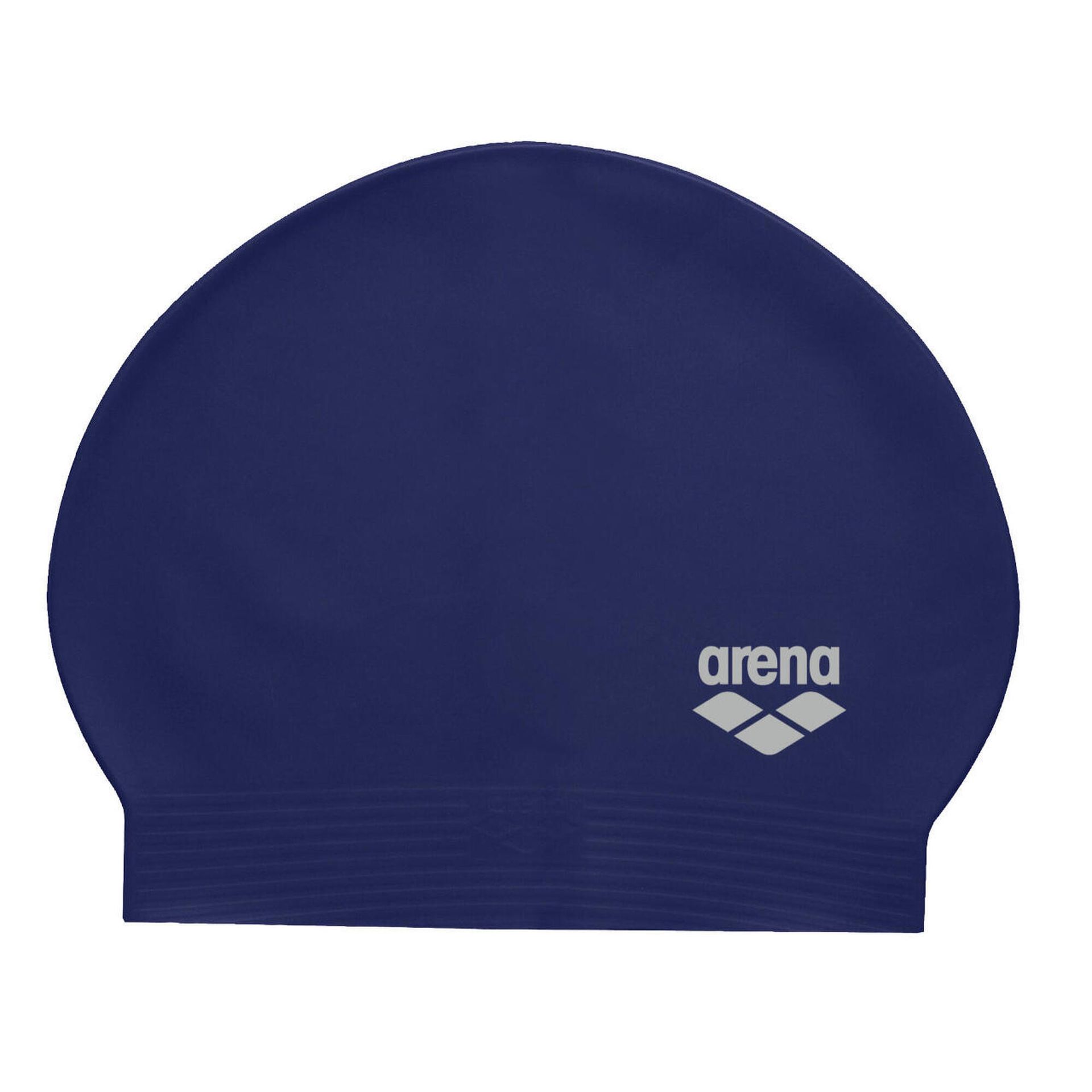 Arena Czepek Soft Latex navy/silver 3468332815438