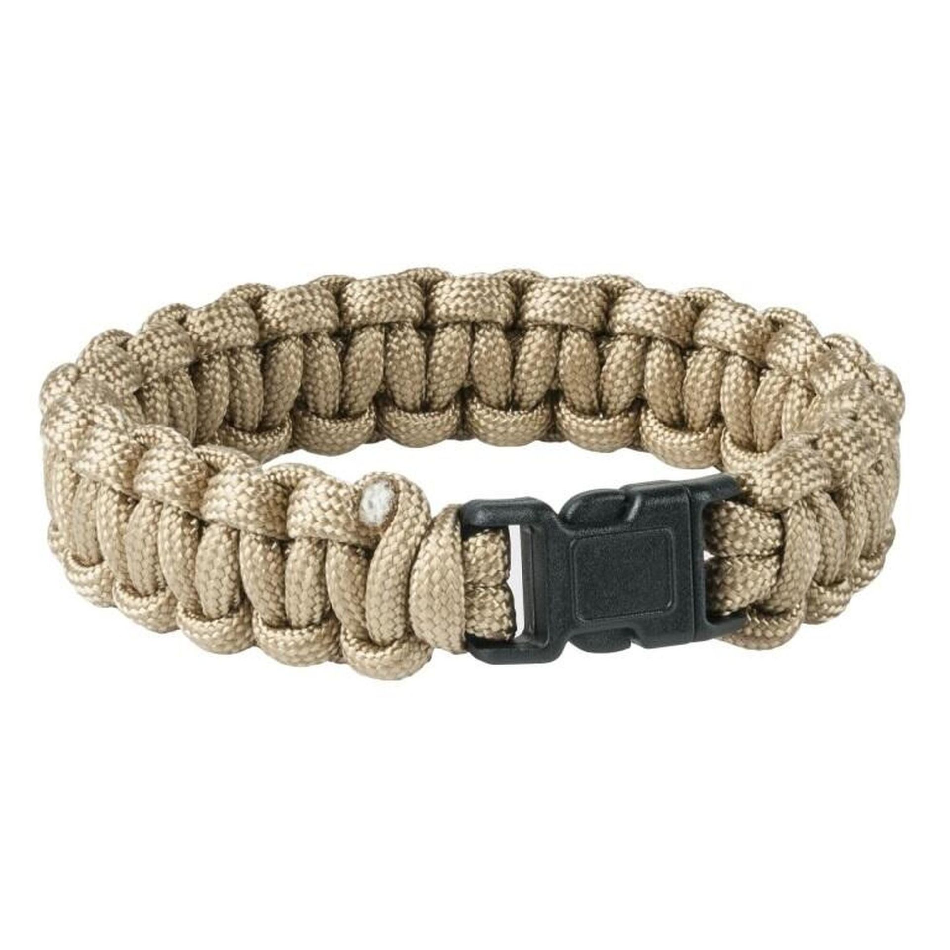 HELIKON-TEX POLSKA bransoletka Helikon SURVIVAL BRACELET - Paracord - Coyote (AC-SBR-NL-11) AC-SBR-NL-11