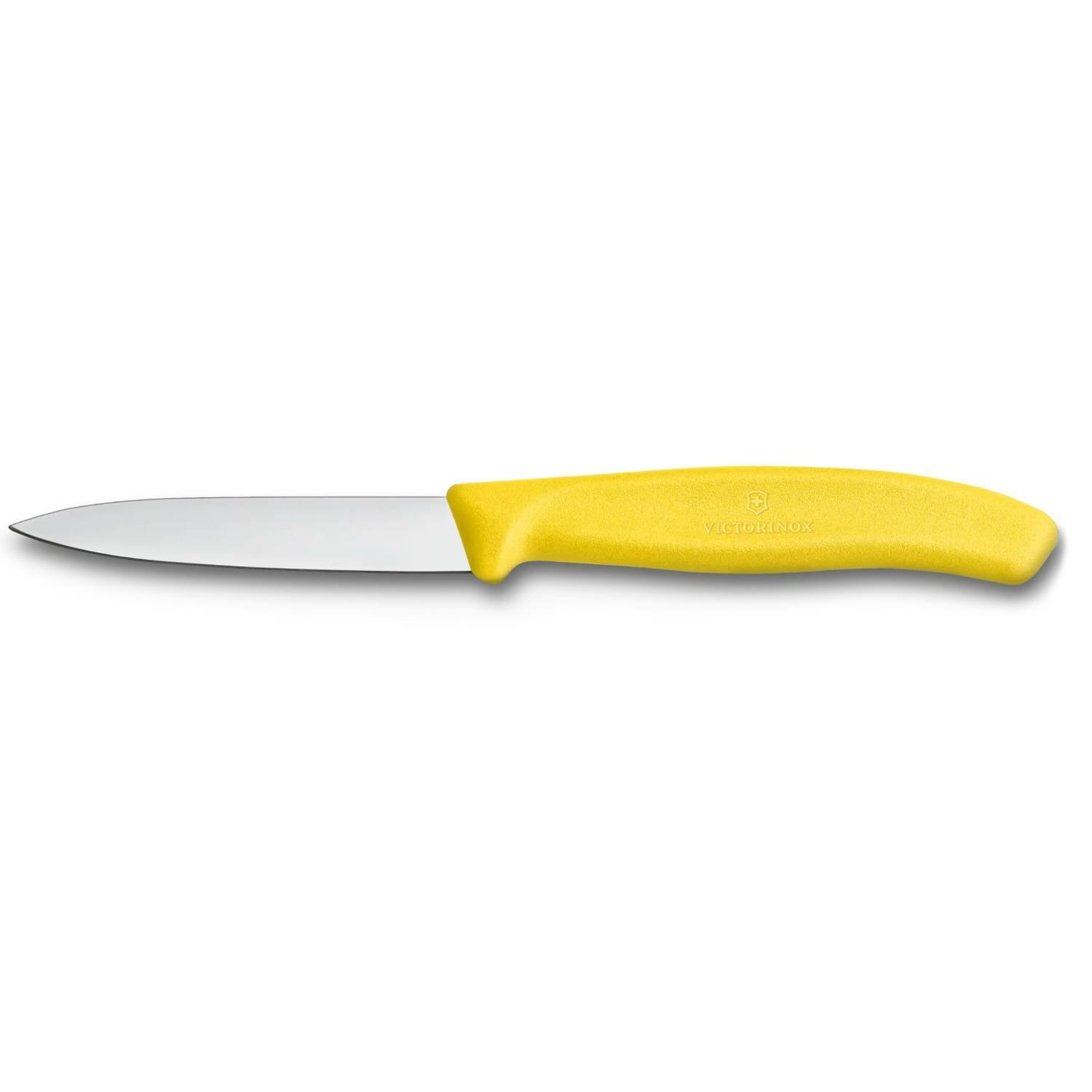 Victorinox Nóż do obierania jarzyn , żółta rękojeść 6.7606.L118