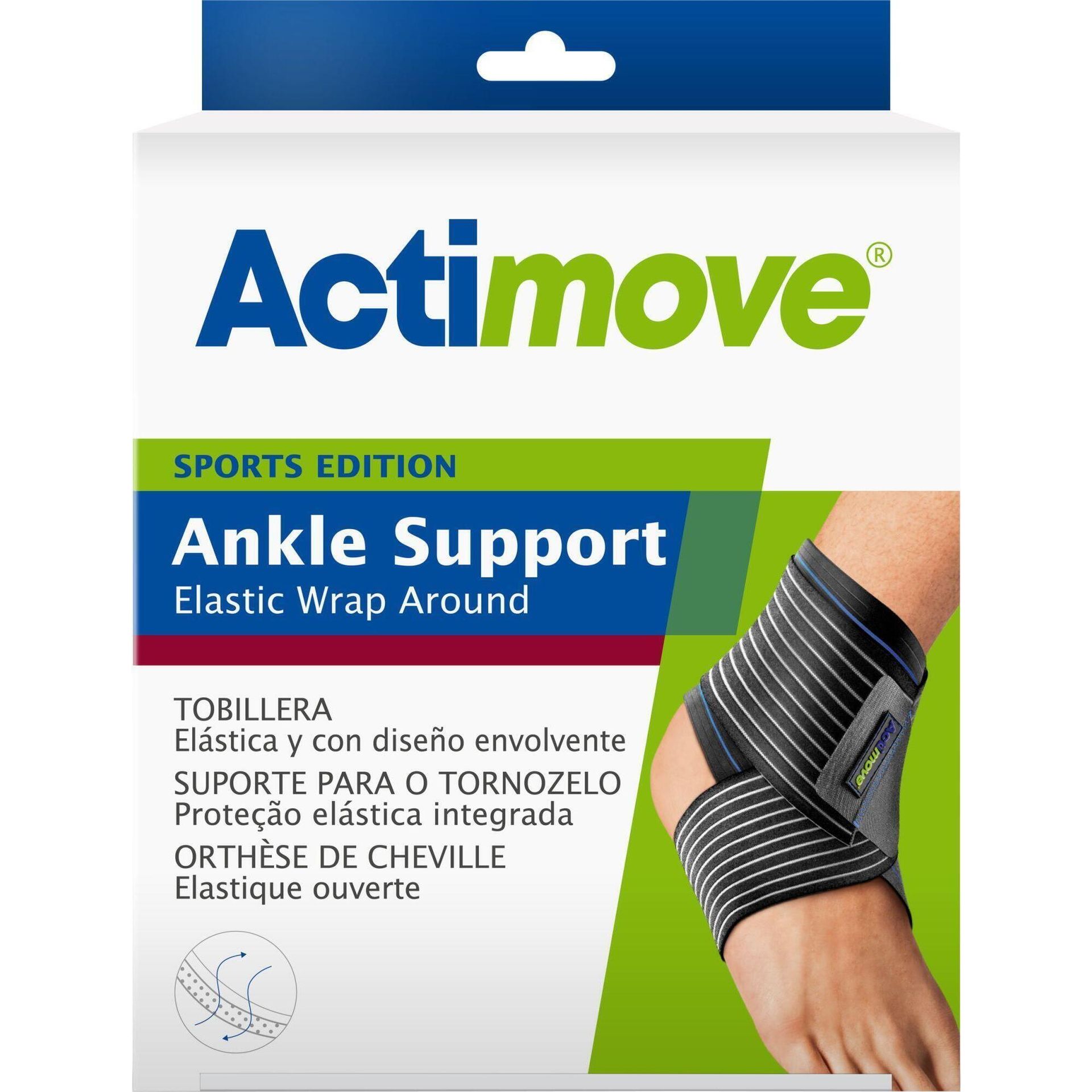 ESSITY Actimove SPORTS EDITION stabilizator stawu skokowego z elastycznym pasem do owijania rozmiar L