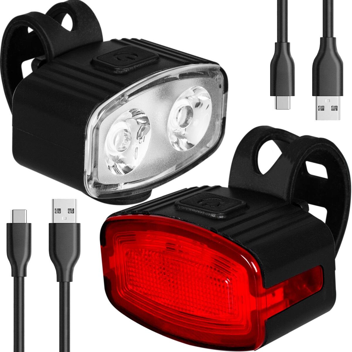 Zestaw lampek rowerowych VAYOX VA0155