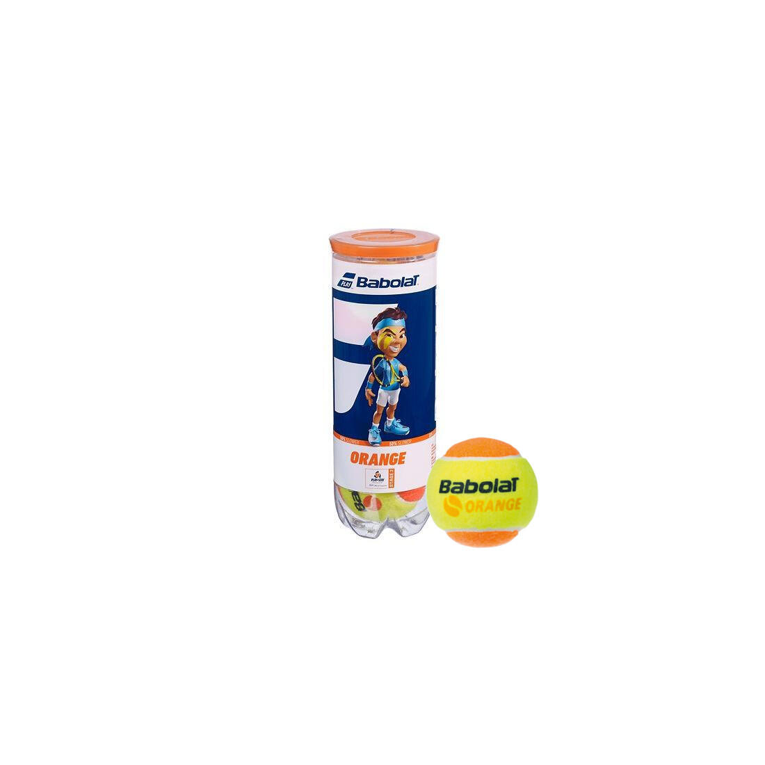 Babolat piłki tenisowe STAGE 2 orange 3 szt.) 3324921160702