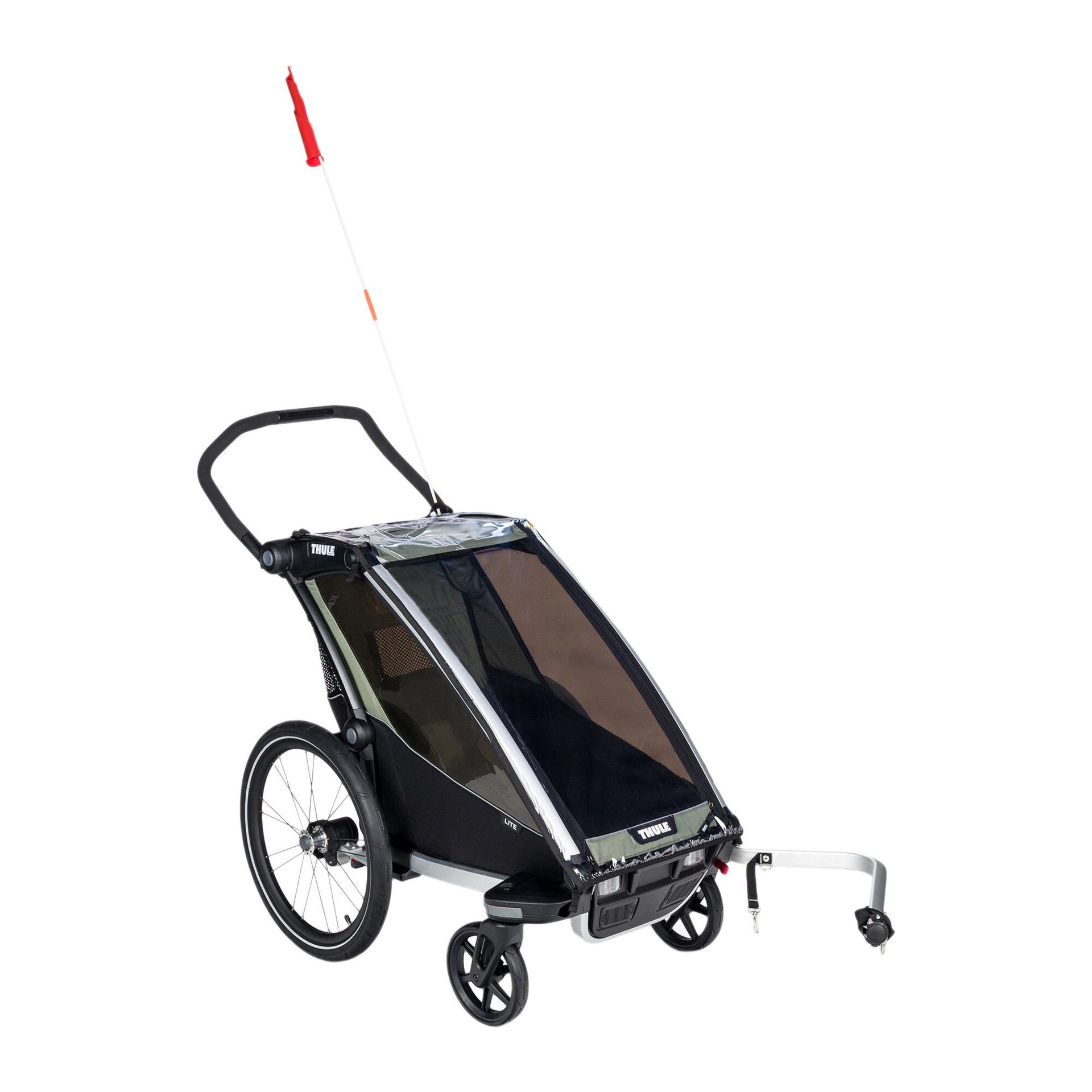 Thule Chariot Lite1 przyczepka rowerowa Agave czarno-szara TH/10203021