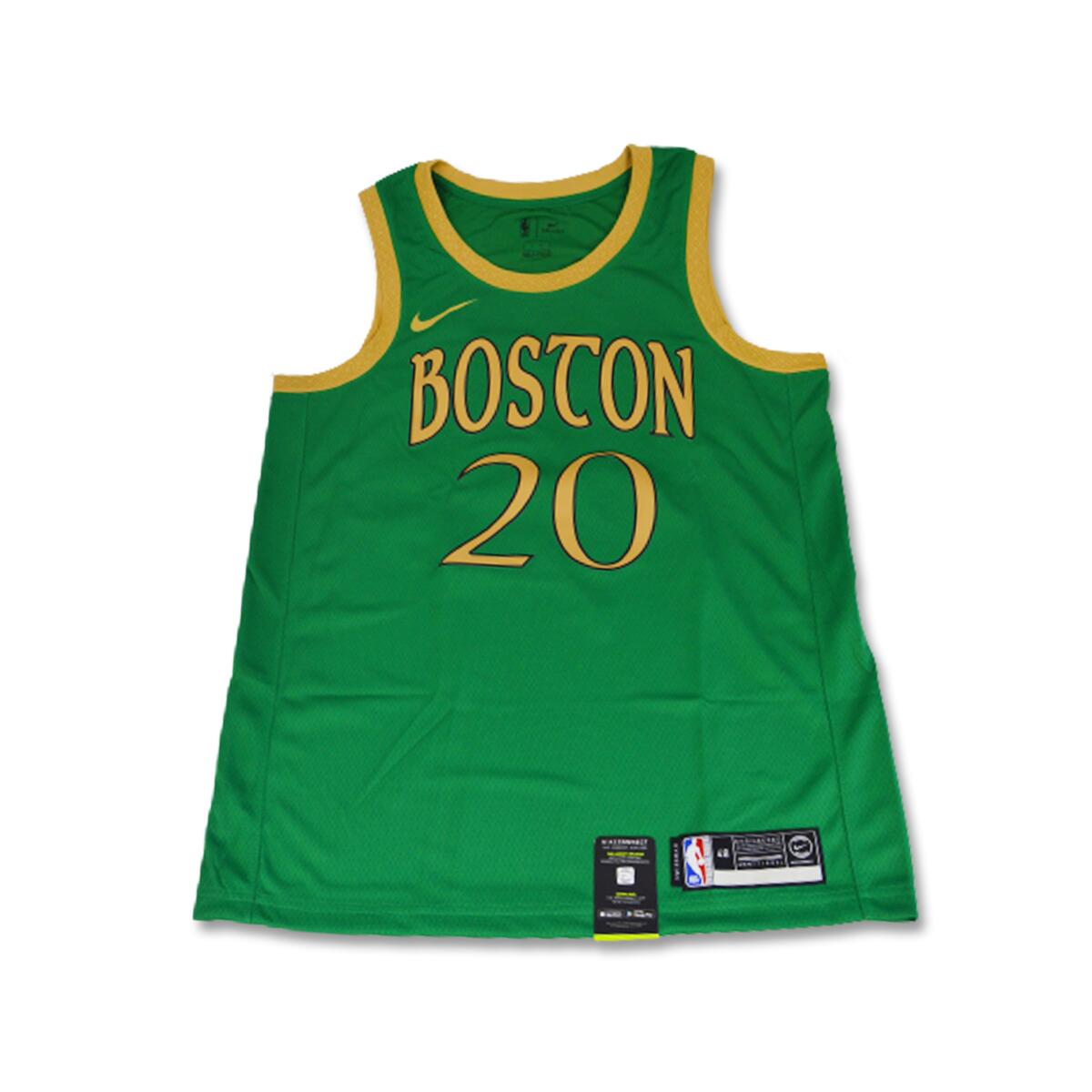 Nike Koszulka NBA Swingman Gordon Hayward Celtics City Edition - Zieleń AV4624-312