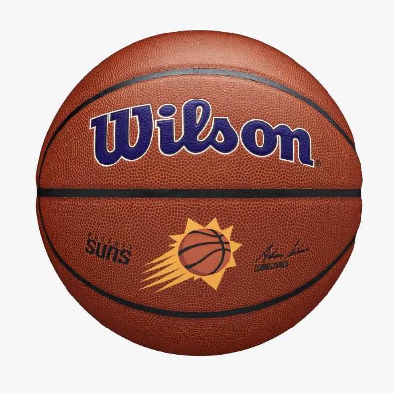 Piłka do koszykówki Wilson NBA Team Alliance Phoenix Suns brown rozmiar 7