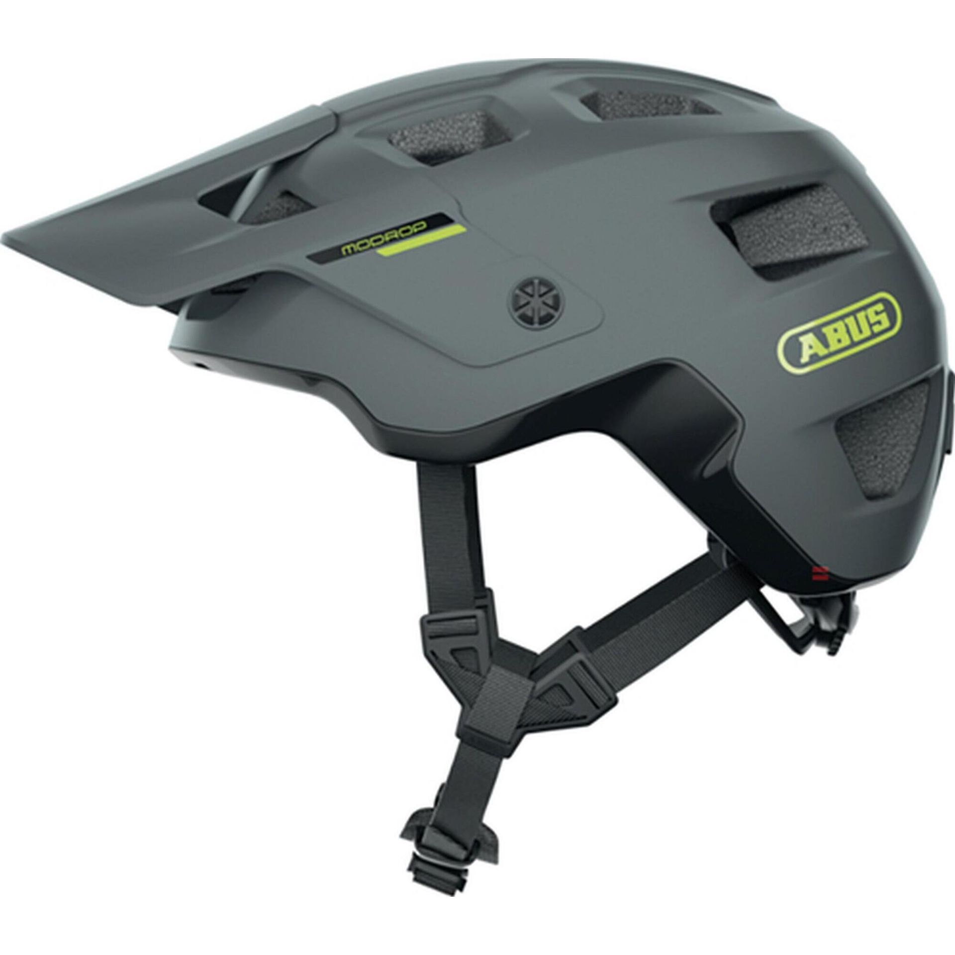 ABUS MoDrop Helmet, szary M | 54-58cm 2022 Kaski MTB