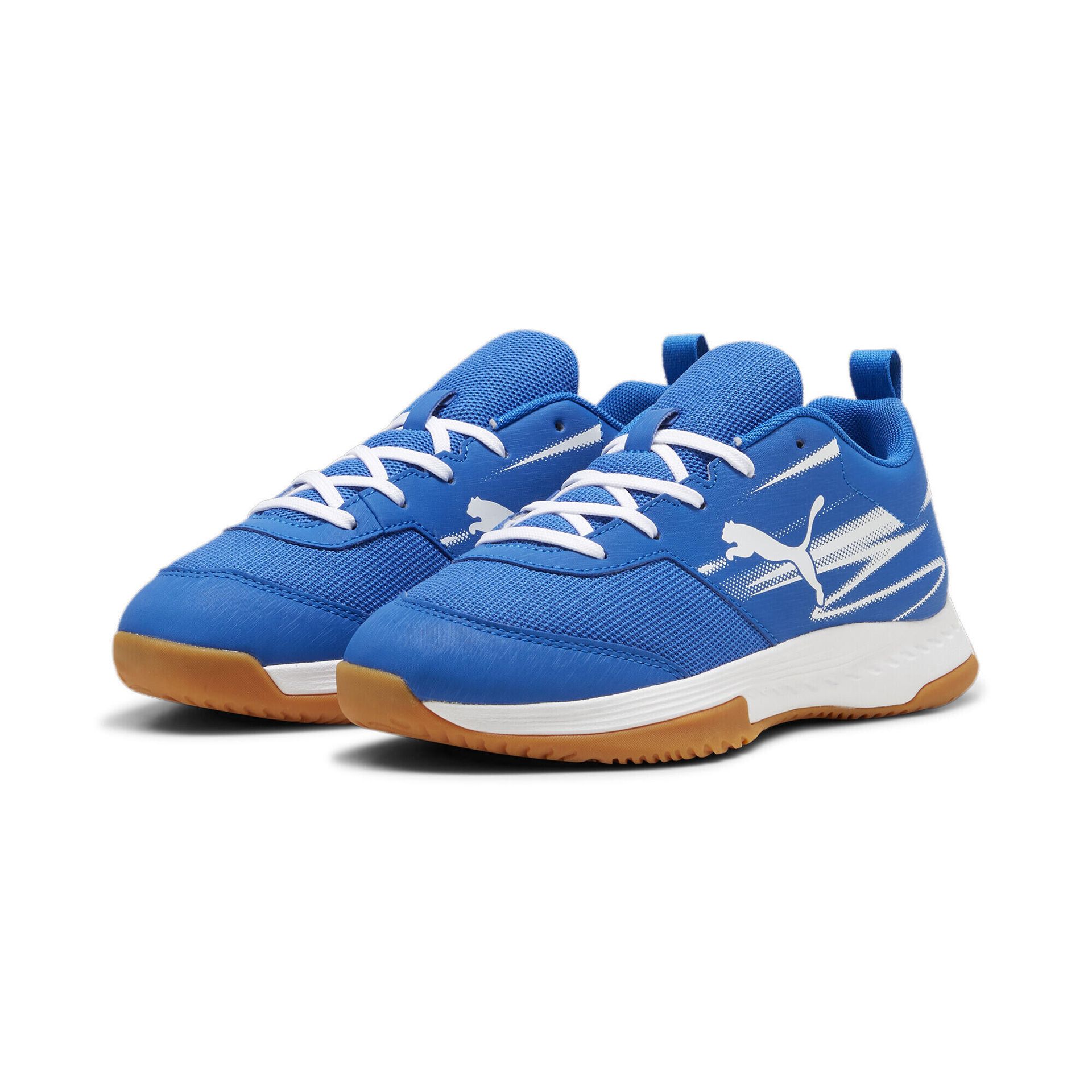 Buty do sportów halowych Varion II PUMA Team Royal White Gum Blue Beige