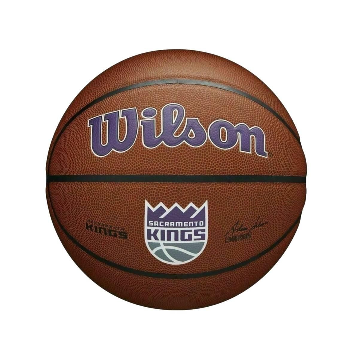 Piłka do koszykówki Wilson NBA Team Alliance Sacramento Kings brown rozmiar 7