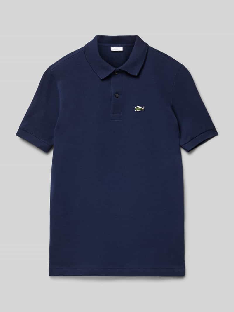 Koszulka polo z detalem z logo