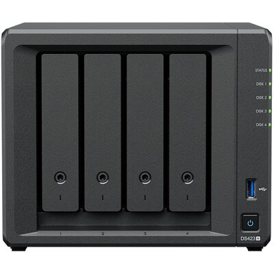 Serwer plików SYNOLOGY DiskStation DS423+ 24TB (2x12TB), 2GB RAM