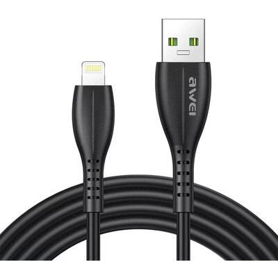 AWEI kabel CL-115L USB na Lightning czarny/black