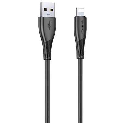 AWEI kabel CL-182L USB na Lightning czarny/black