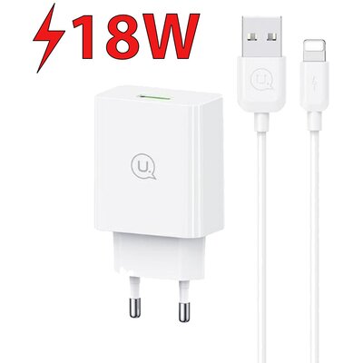 Ładowarka sieciowa USAMS SCXLTZ03 18W Biały