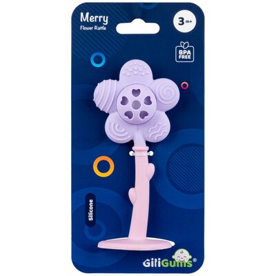 Grzechotka GILIGUMS Radosny kwiatek GG30054