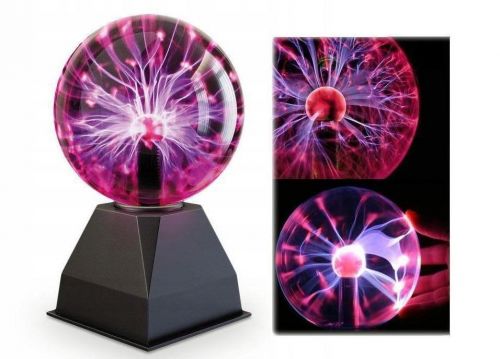Duża Magiczna Kula Świecąca - Edukacyjna Lampa Plazmowa 8