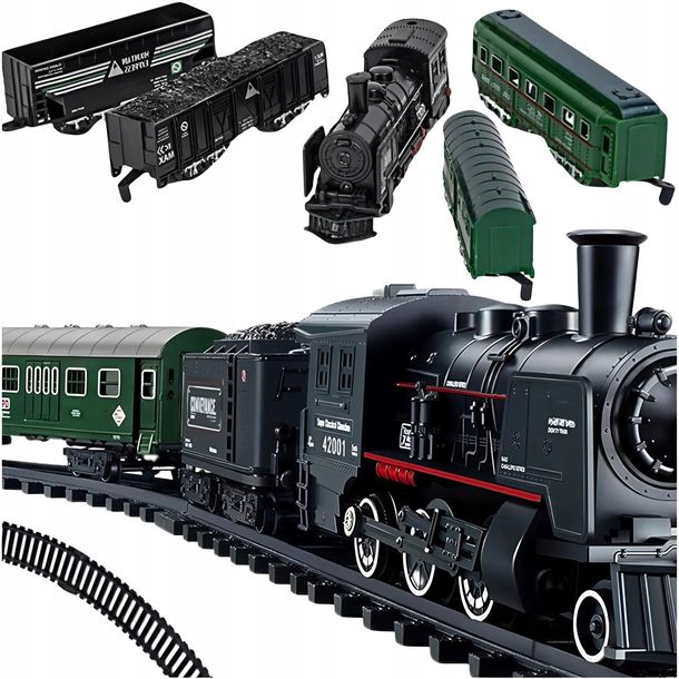 Kolejka Elektryczna Dla Dzieci Lokomotywa Ciuchcia Pociąg Idealny Prezent