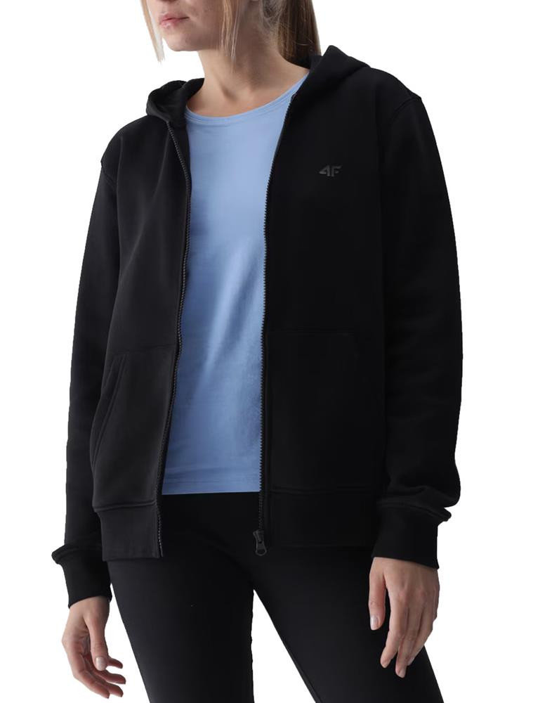 Bluza damska 4FWMM00TSWSF1467 - czarna XL