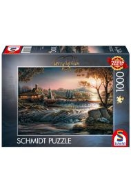 Puzzle PQ 1000 Terry Redlin Światła na peryfer. G3