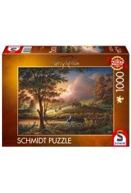Puzzle 1000 PQ Terry Redlin Żniwa w blasku słońca