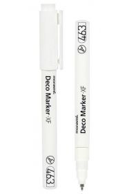 Marker akrylowy Deco 463 XF biały (6szt) MONAMI